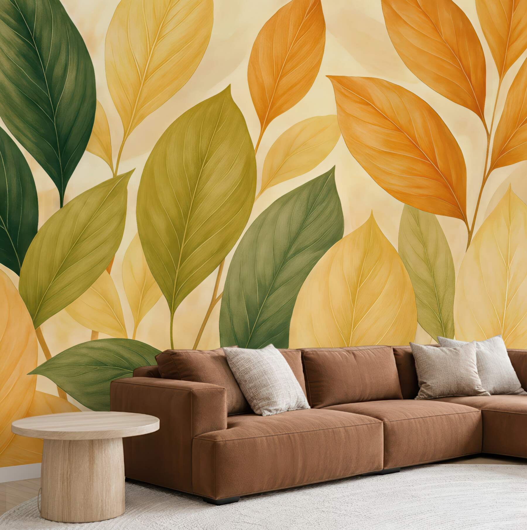 Fototapeta Liście w sezonie jesiennym.