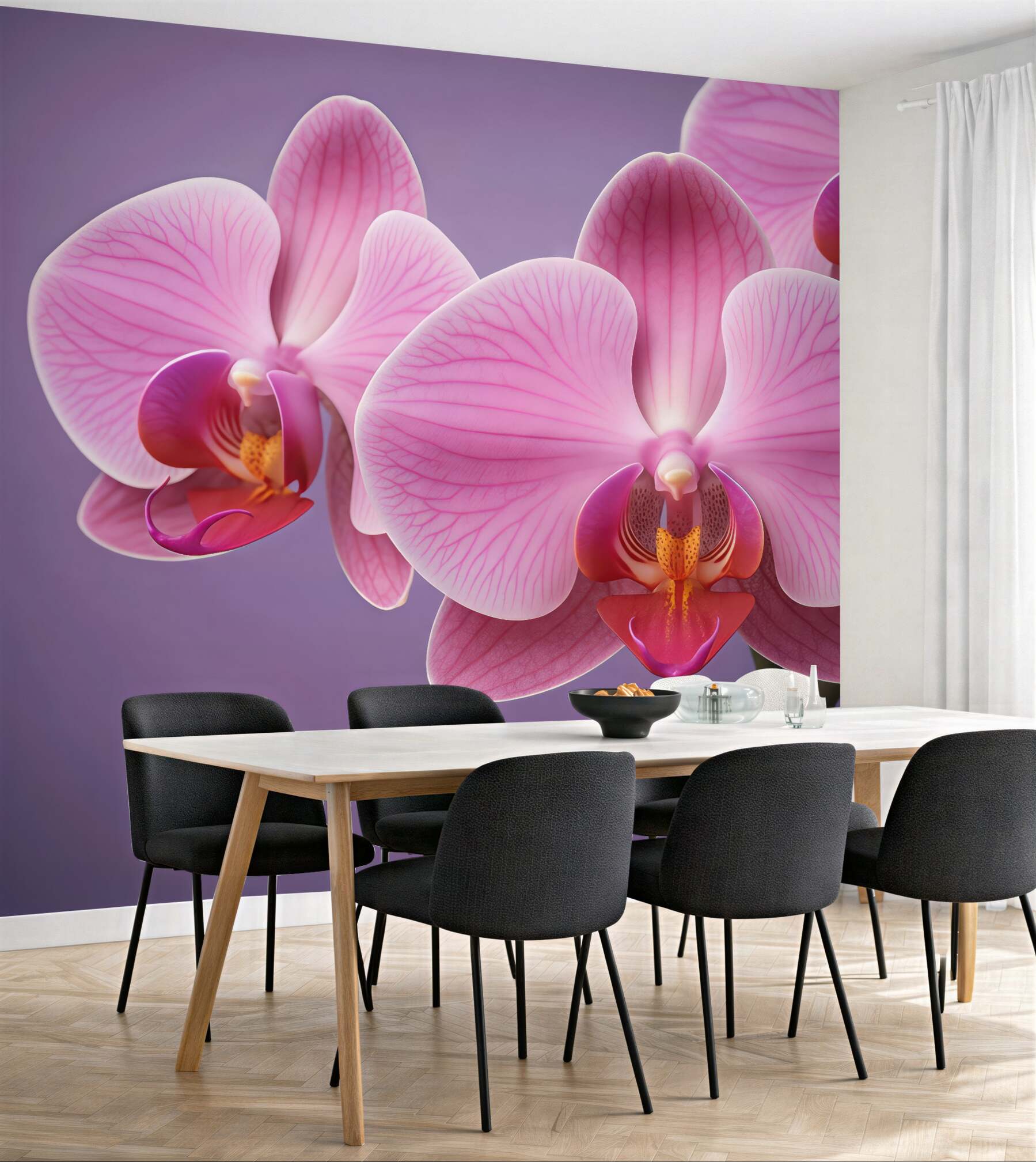 Fototapeta Zjawiskowy kwiat orchidei.