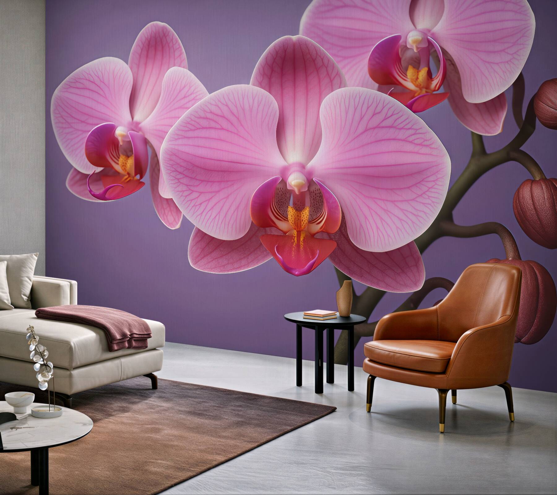 Fototapeta Zjawiskowy kwiat orchidei.