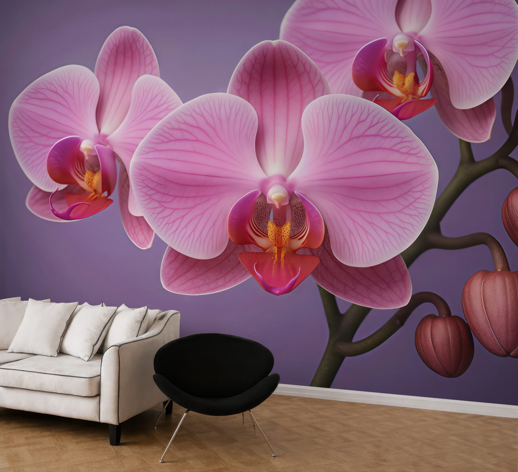 Fototapeta Zjawiskowy kwiat orchidei.