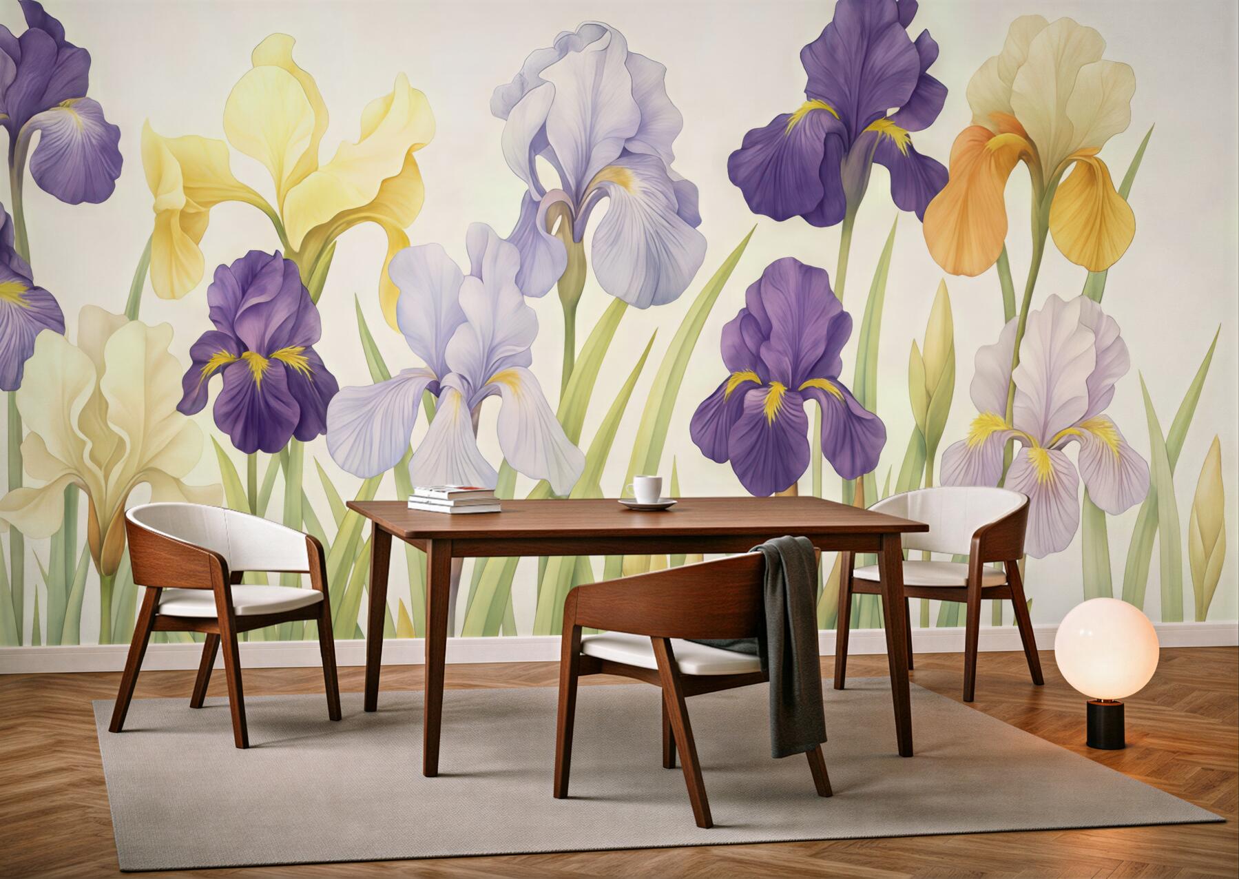 Fototapeta Kwiaty kosaćca