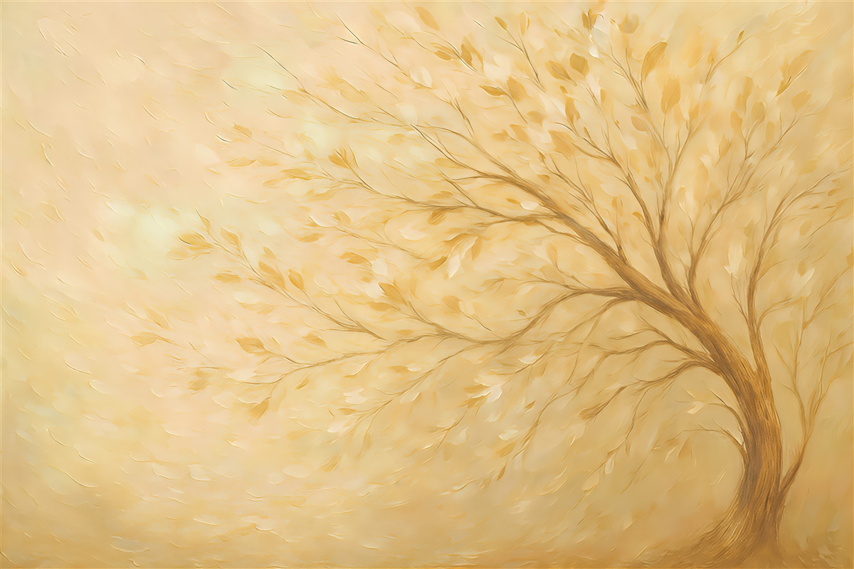 Fototapeta Subtelne drzewo.