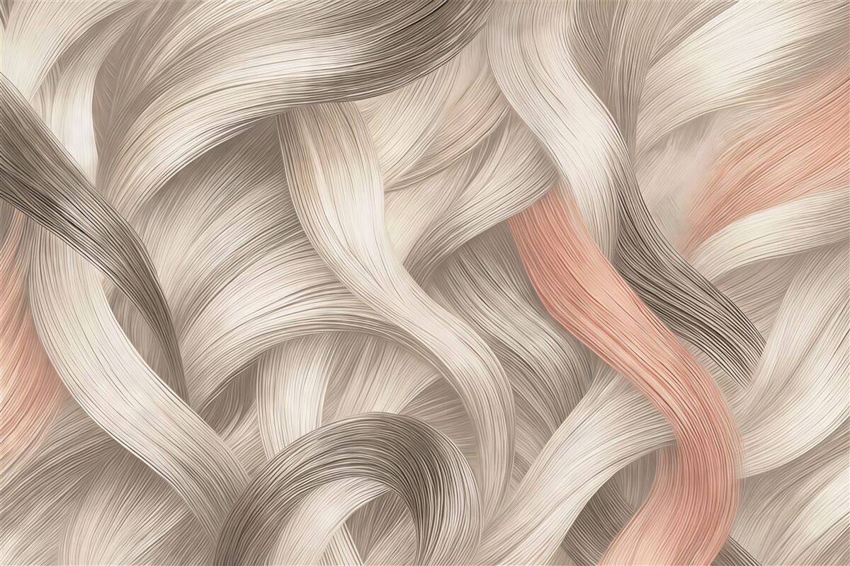 Fototapeta Abstrakcyjna wyschnięta trawa.