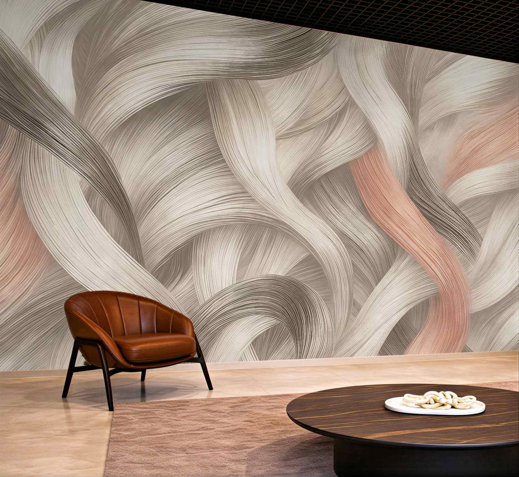 Fototapeta Abstrakcyjna wyschnięta trawa.