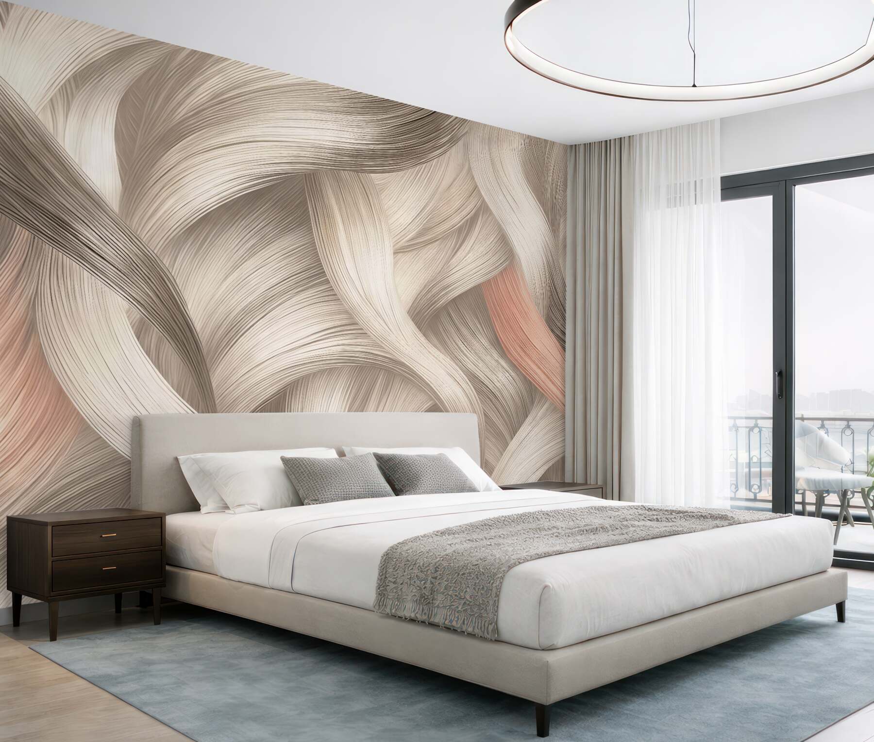 Fototapeta Abstrakcyjna wyschnięta trawa.