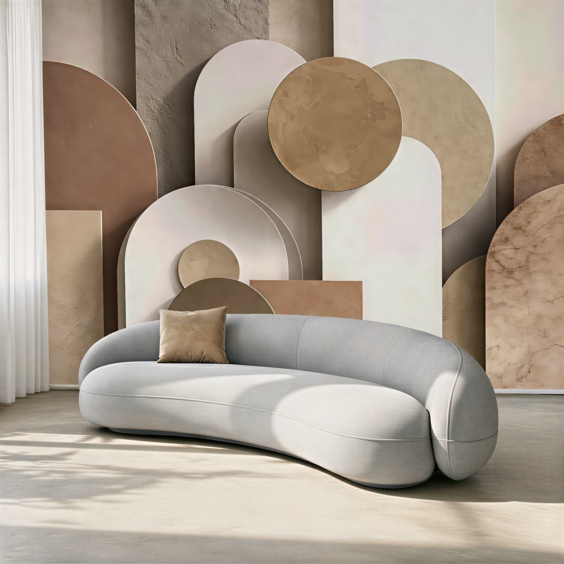 Fototapeta geometria z symulacją objętościowości