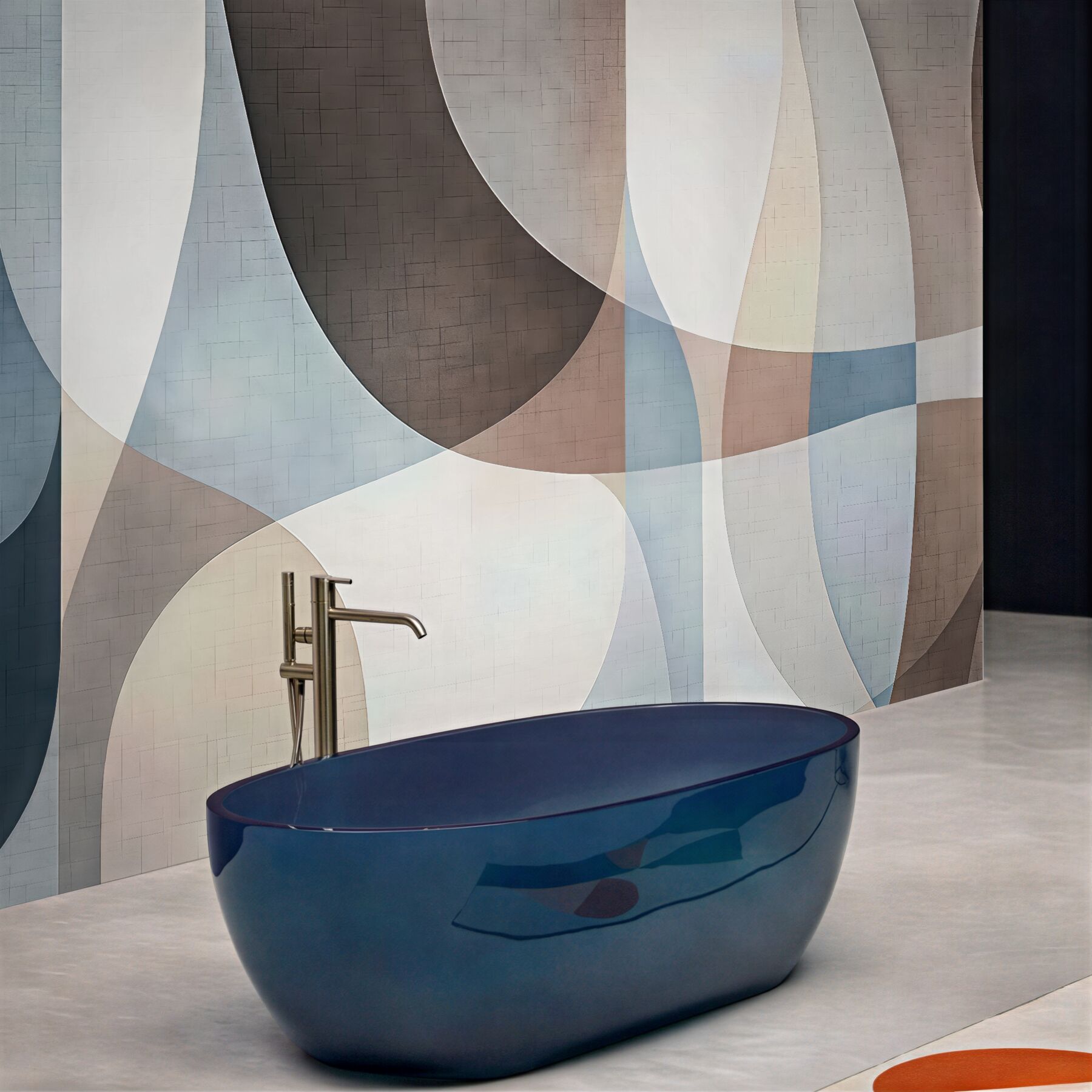 Fototapeta subtelna abstrakcja organicznych form