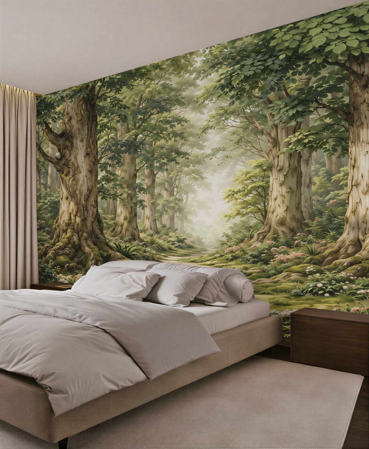 Fototapeta baśniowa leśna ścieżka