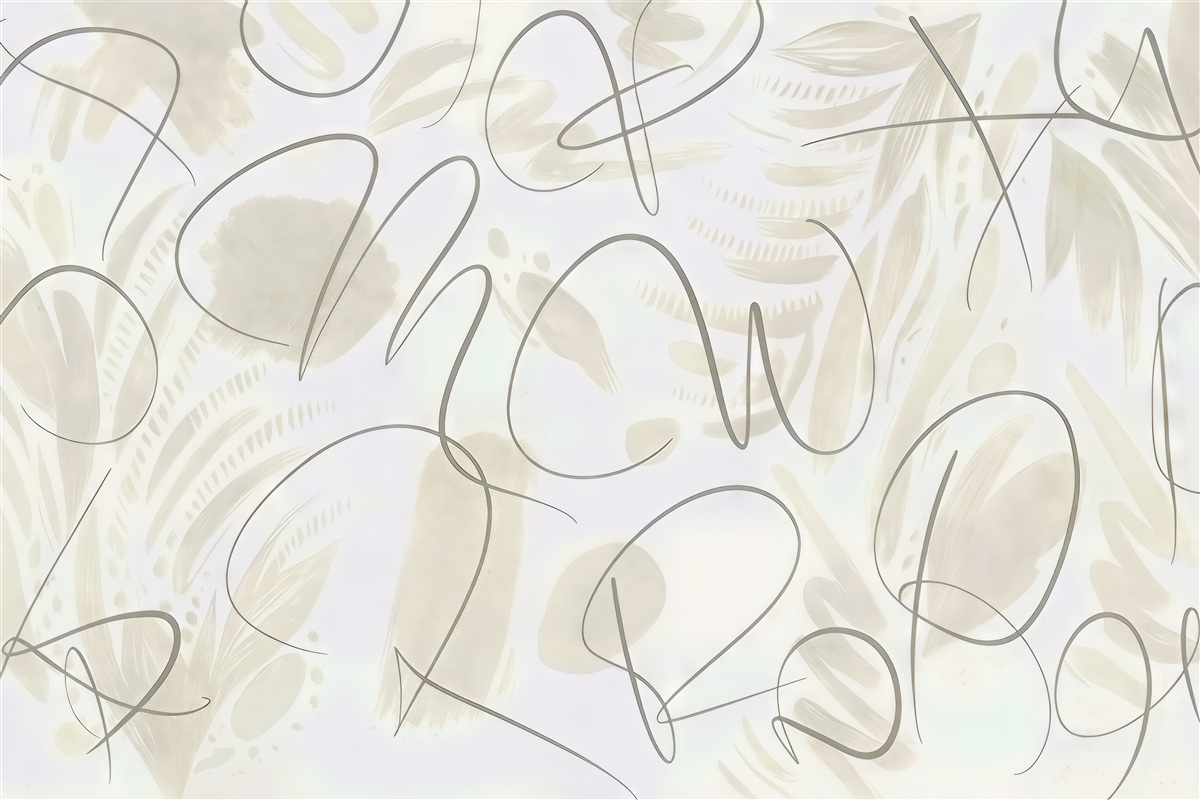 Fototapeta delikatna abstrakcja w kremowych tonach