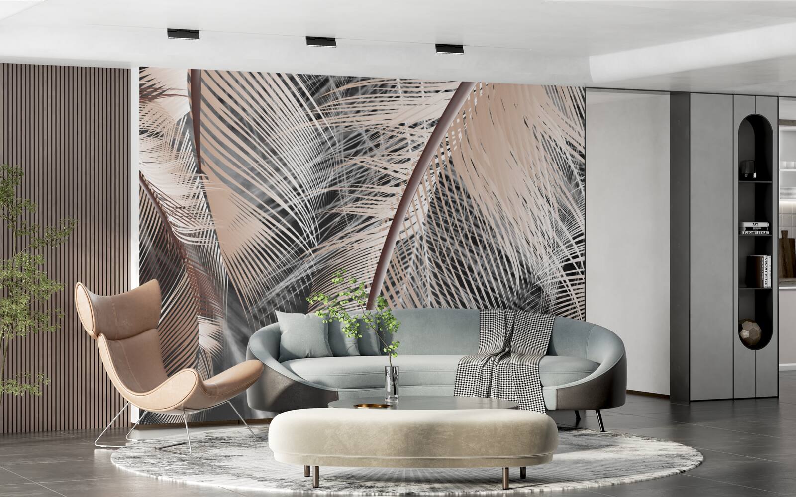 Fototapeta szczegółowy obraz piór