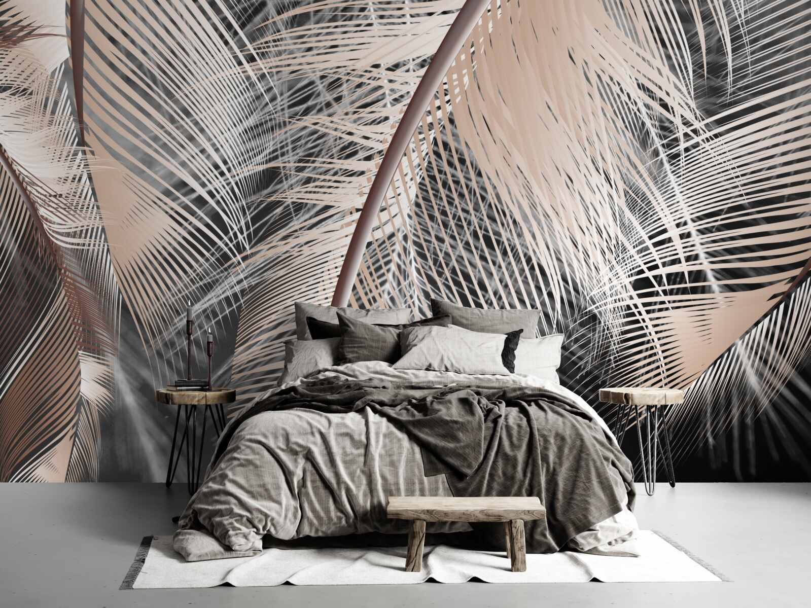 Fototapeta szczegółowy obraz piór