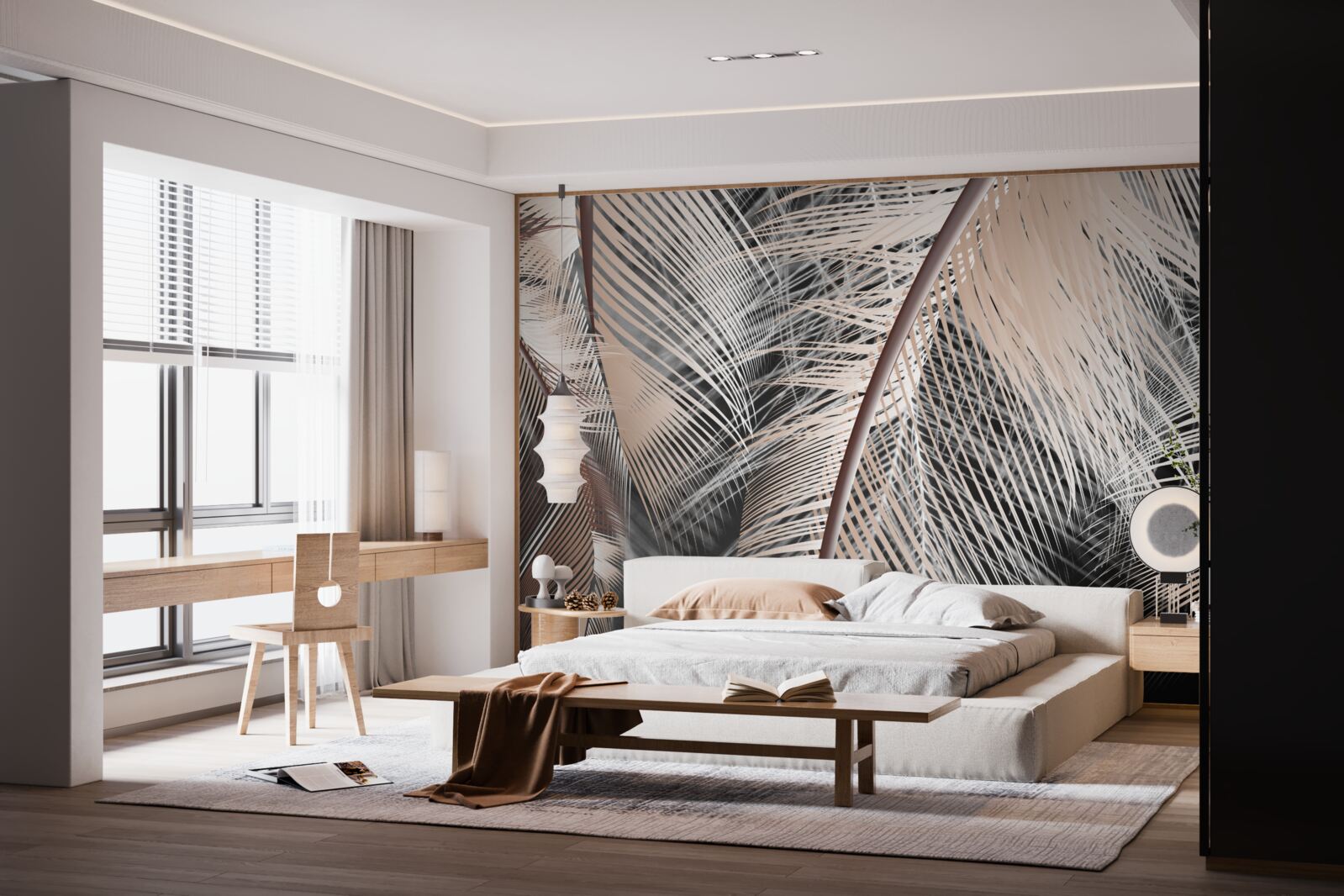 Fototapeta szczegółowy obraz piór