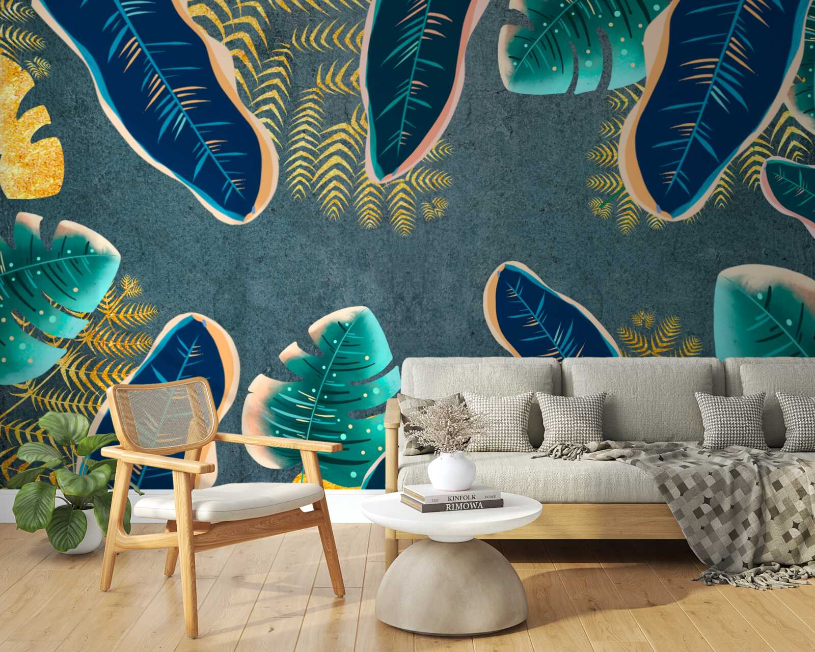 Fototapeta niekonwencjonalnie narysowane ciemne pióra