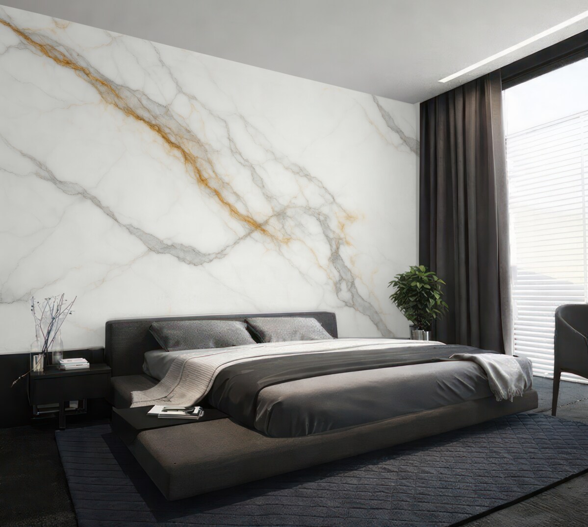 Fototapeta Ściana marmurowa.