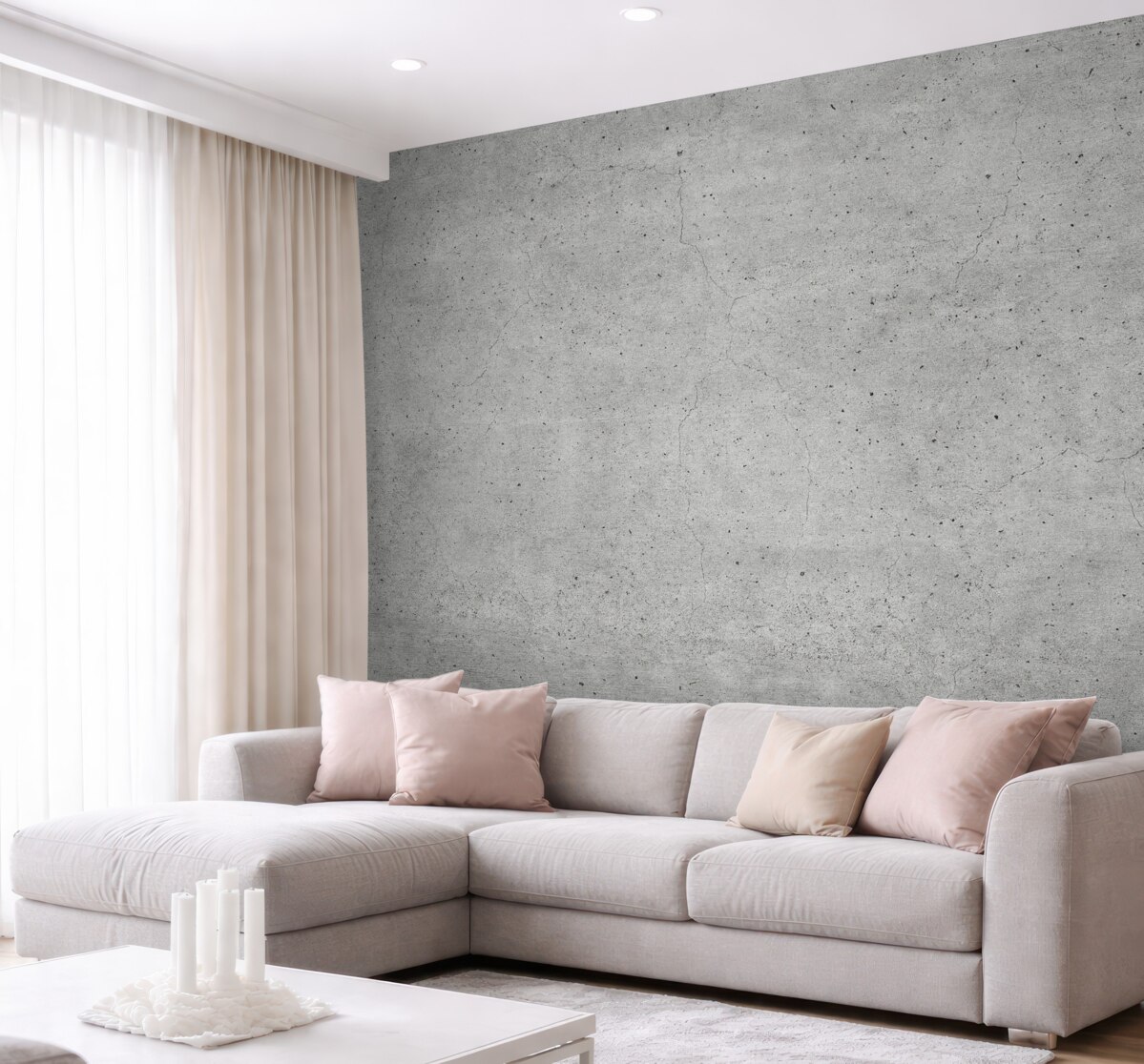 Fototapeta Szary, motyw z betonu.