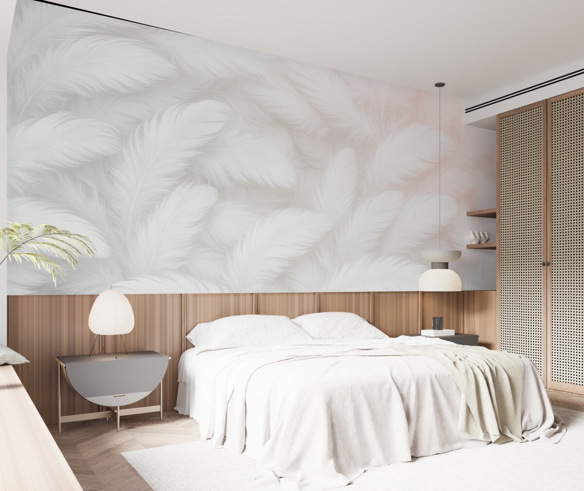 Fototapeta Miękkie faktury w subtelnych pastelowych tonach.