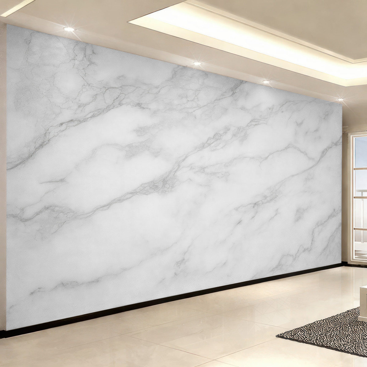 Fototapeta Szary kamień marmurowy.