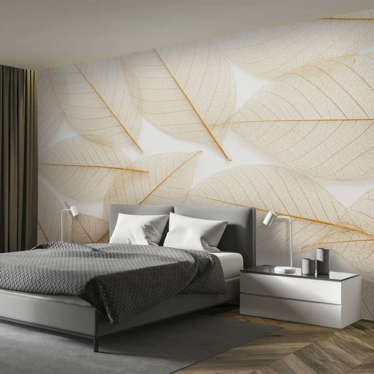 Fototapeta Przezroczyste liście.