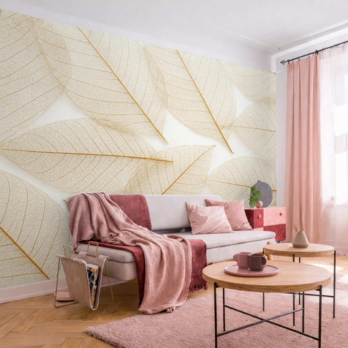 Fototapeta Przezroczyste liście.