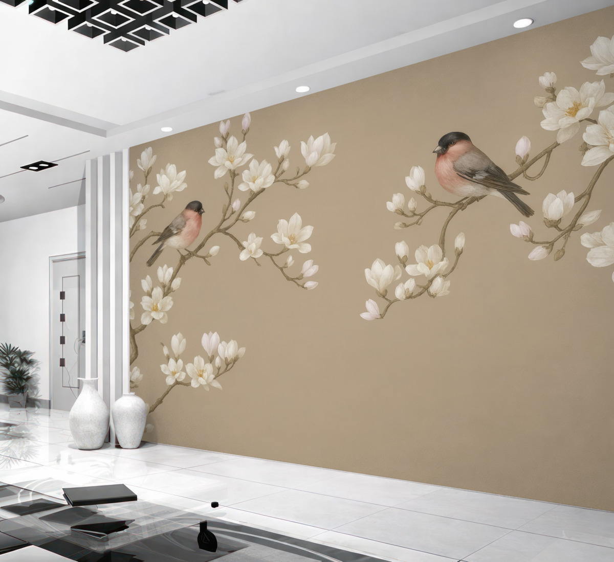 Fototapeta Podłoże geologiczne, surowiec budowlany i pejzaż.