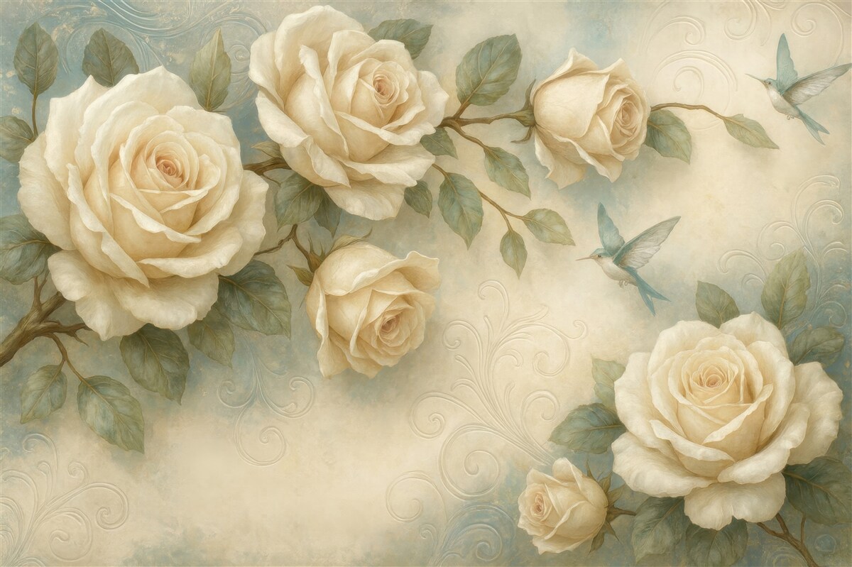 Fototapeta Duże Róże