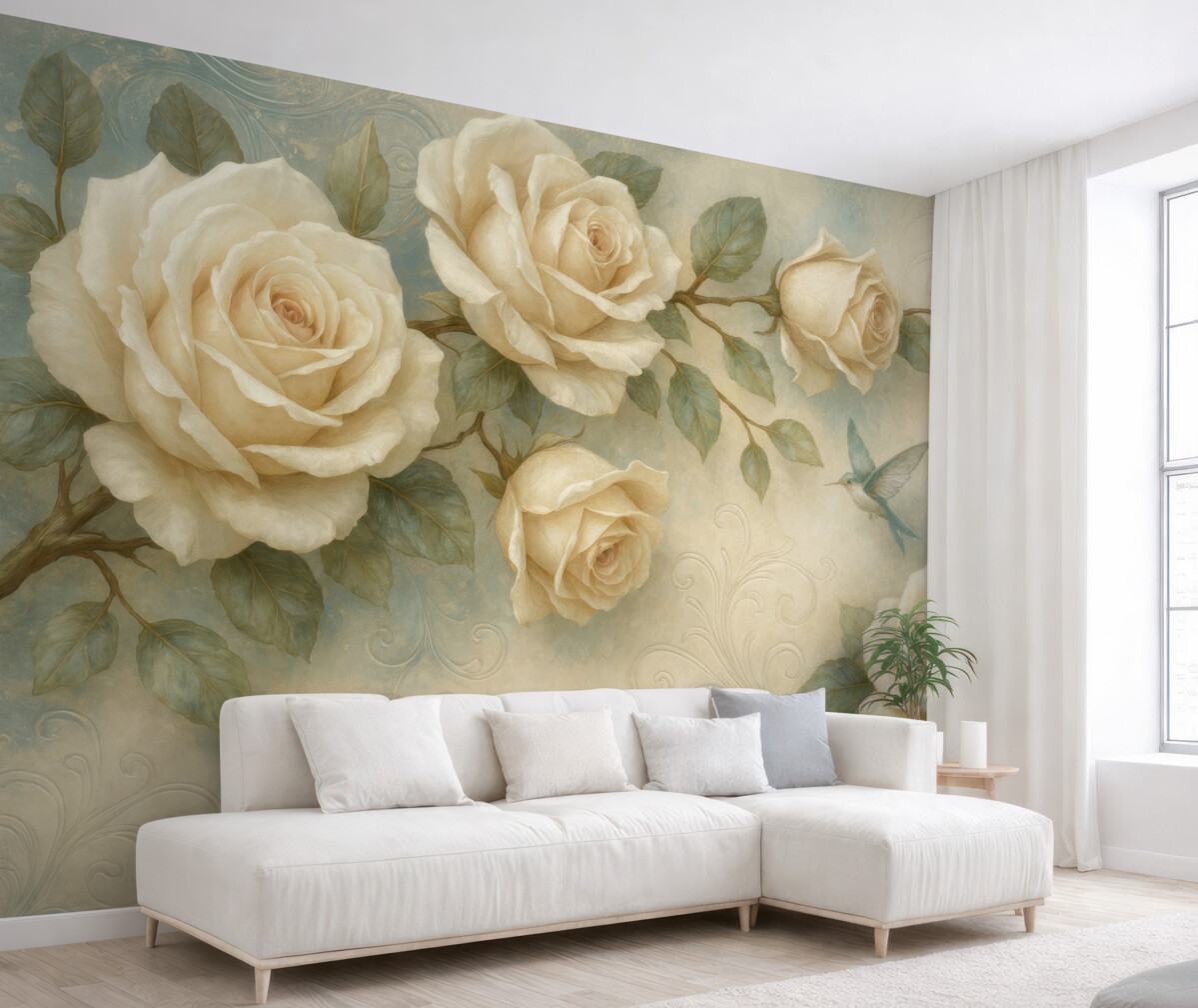 Fototapeta Duże Róże