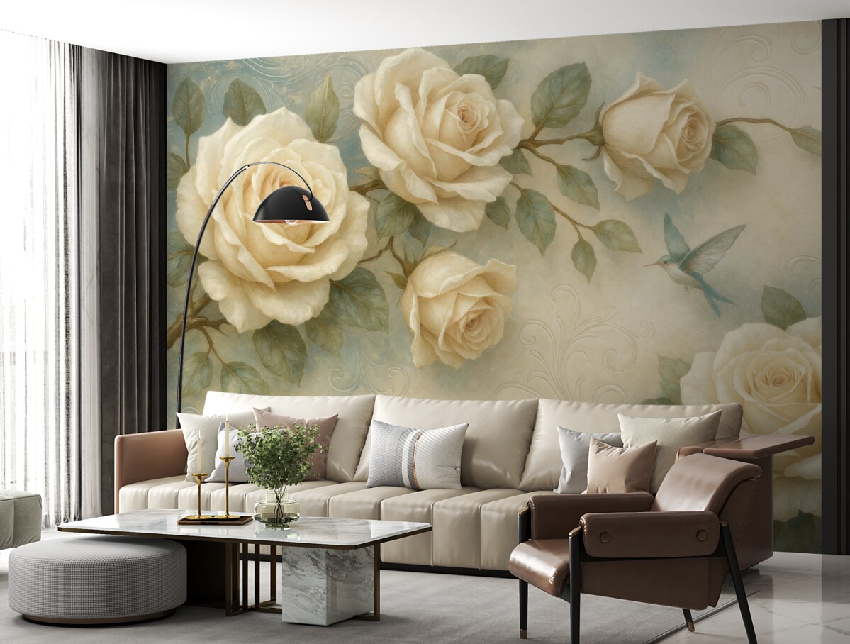 Fototapeta Duże Róże