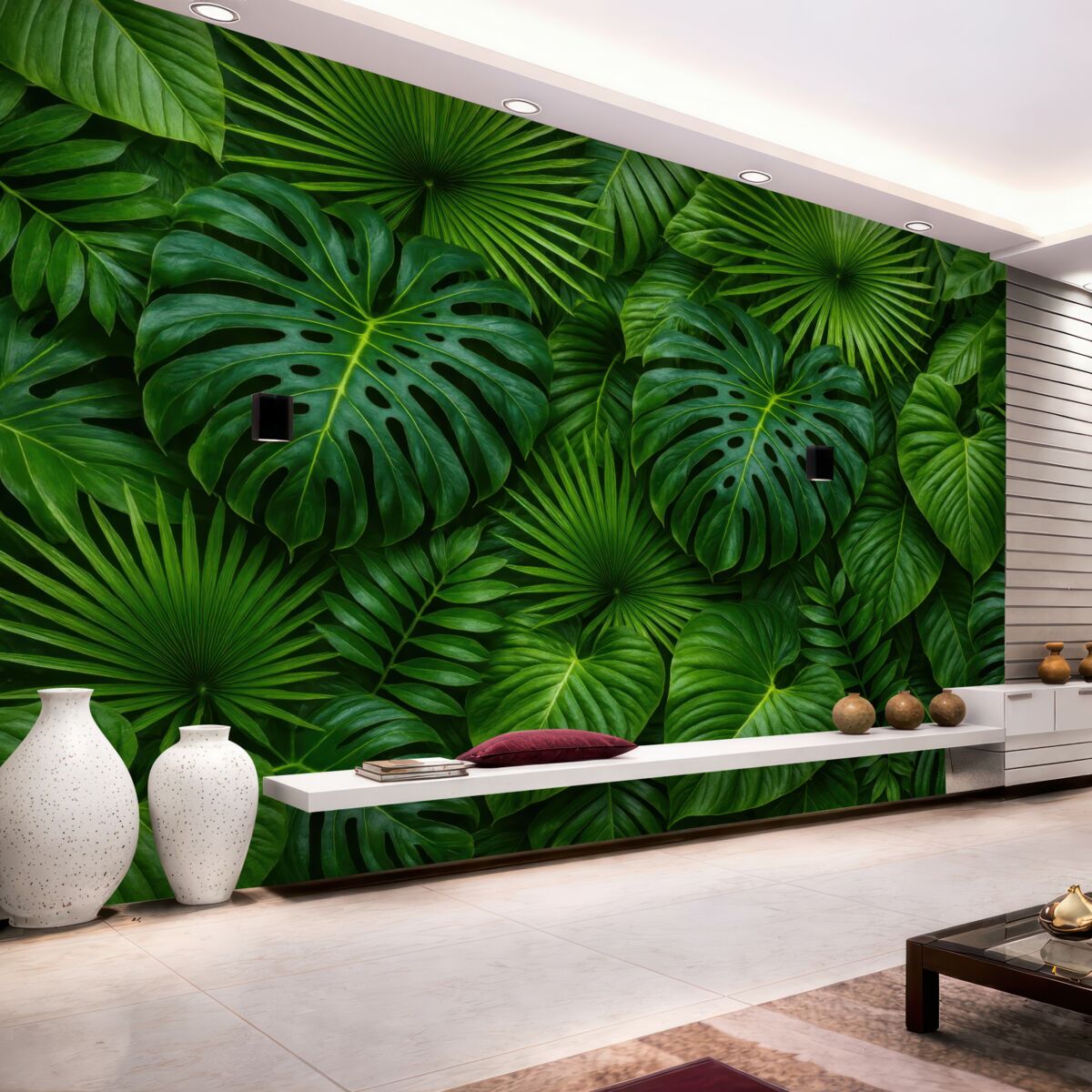 Fototapeta Tropikalne rośliny zielone