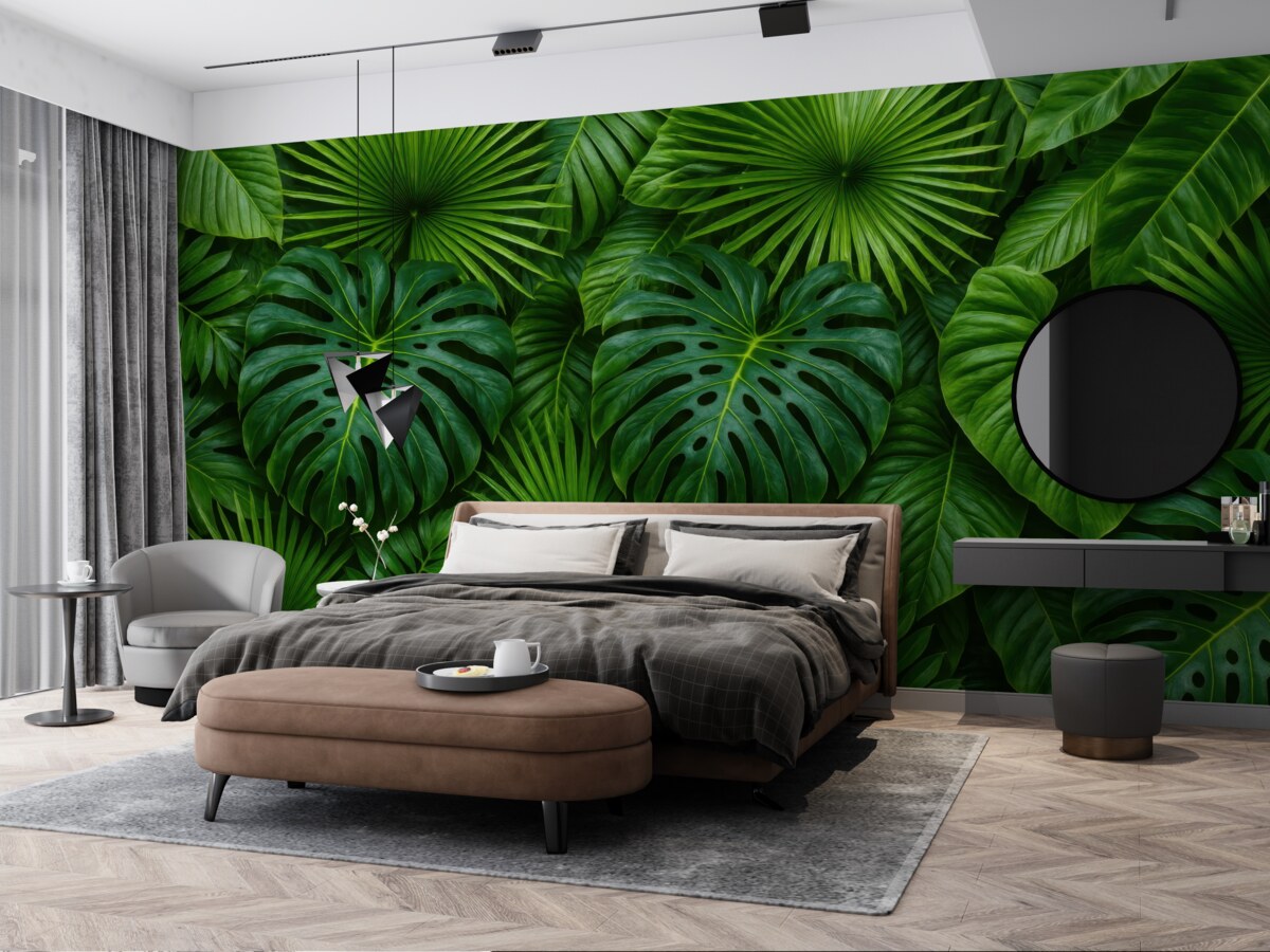 Fototapeta Tropikalne rośliny zielone