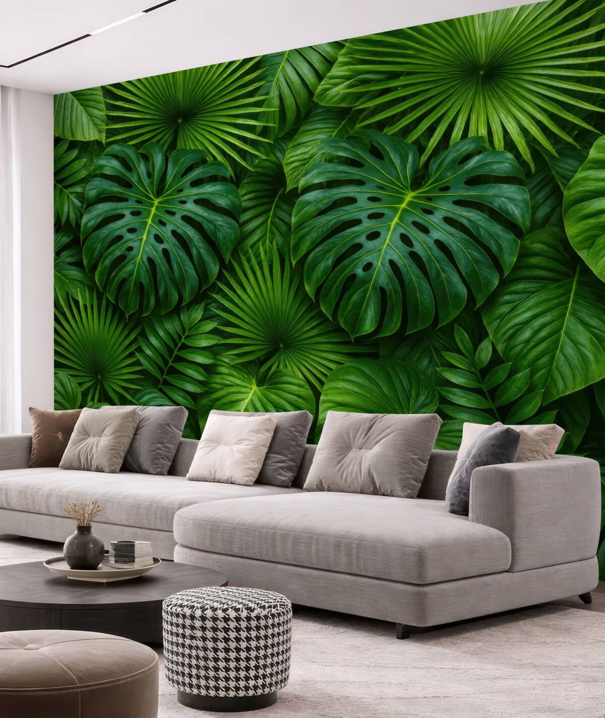 Fototapeta Tropikalne rośliny zielone