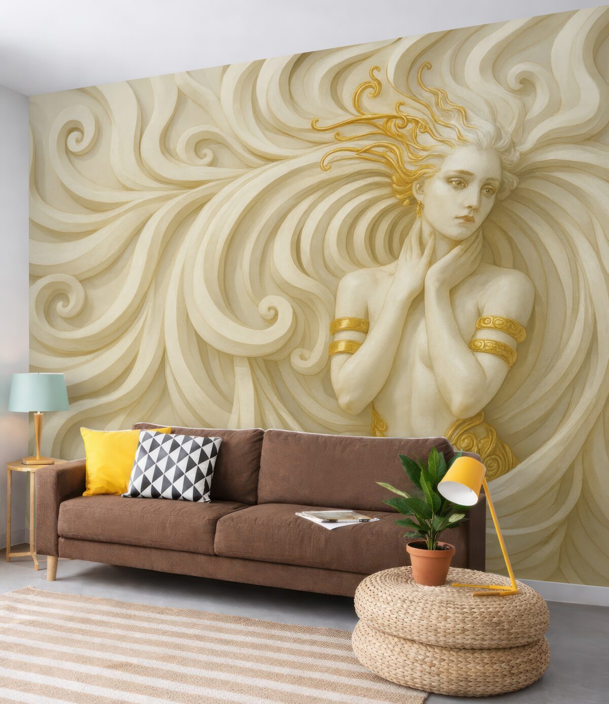 Fototapeta Błyszcząca bogini z marmuru.