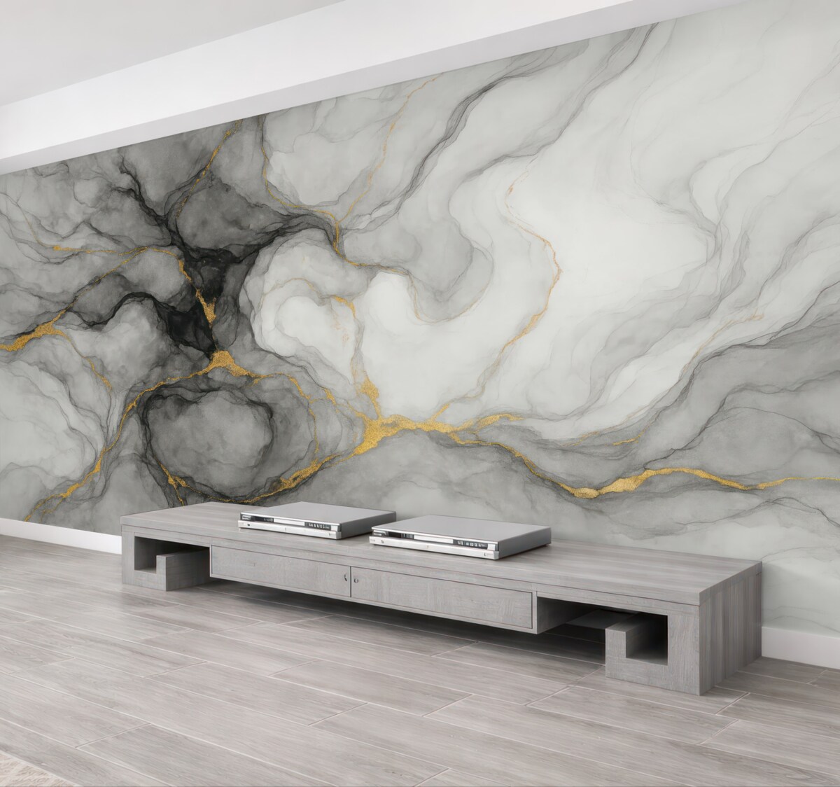 Fototapeta Szary kamień marmurowy.