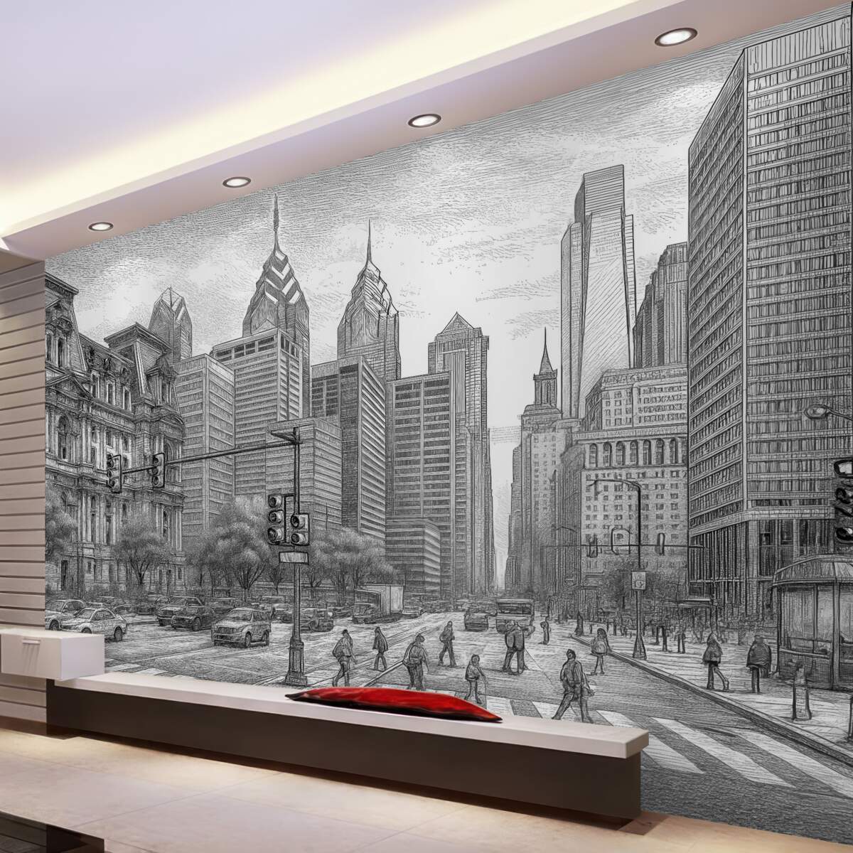 Fototapeta Budowla, codzienny i wieżowy.