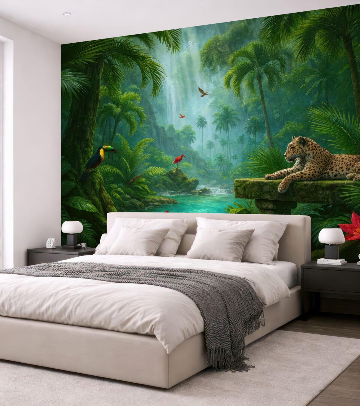 Fototapeta Roślina, skupisko roślin i zieleń.