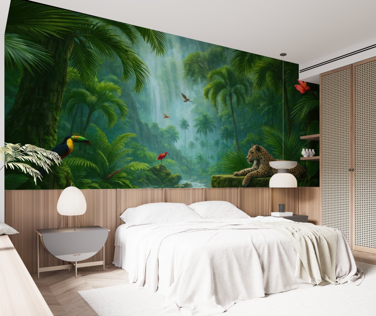 Fototapeta Roślina, skupisko roślin i zieleń.