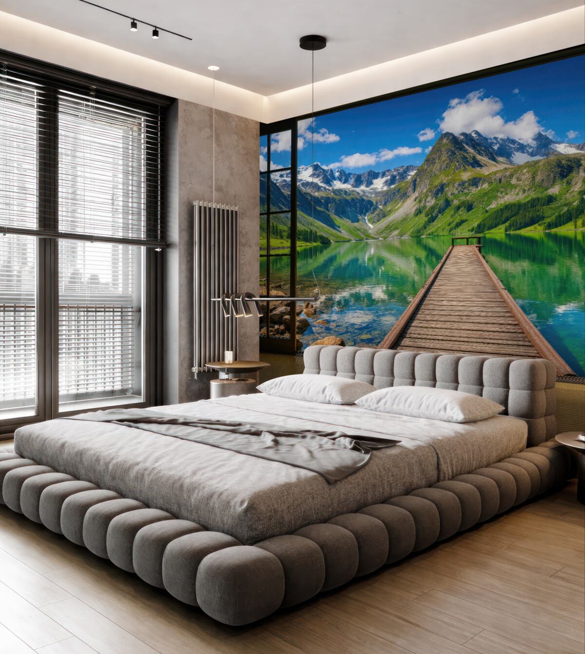 Fototapeta Nieboskrzydło, woda oraz obłok.