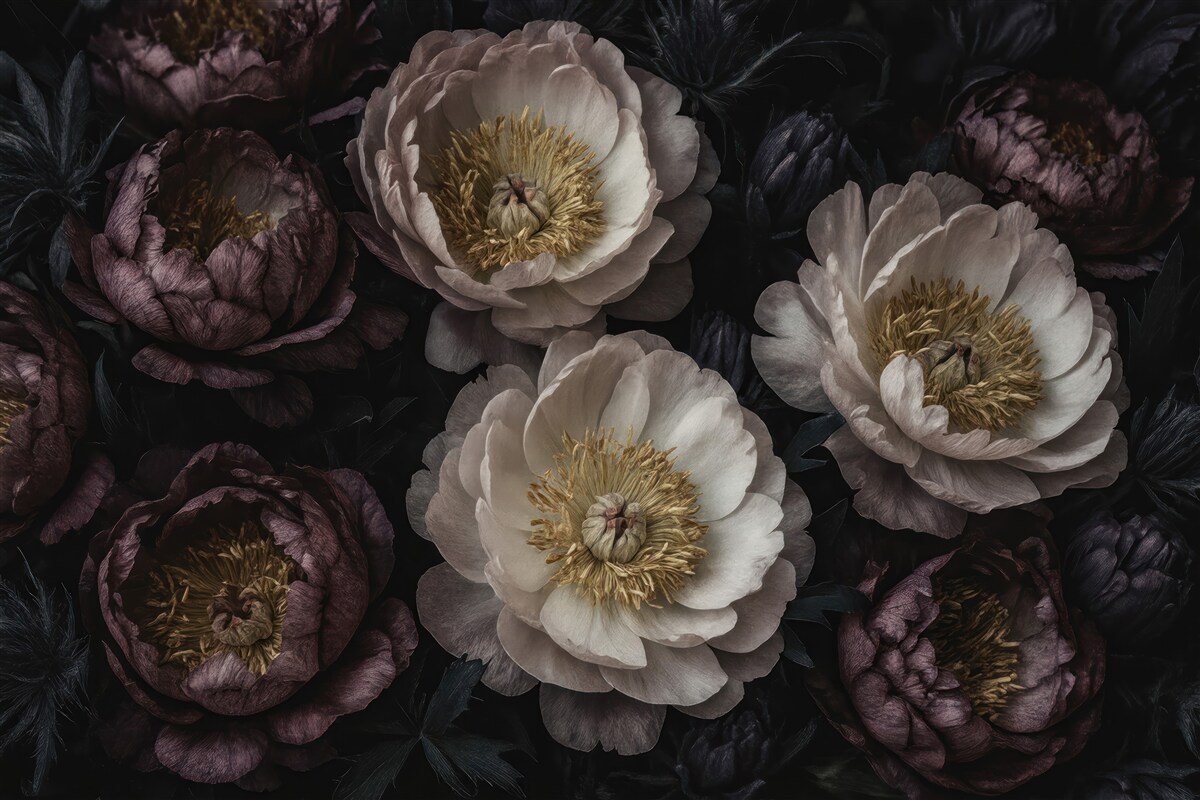 Fototapeta Piwonie to piękne kwiaty