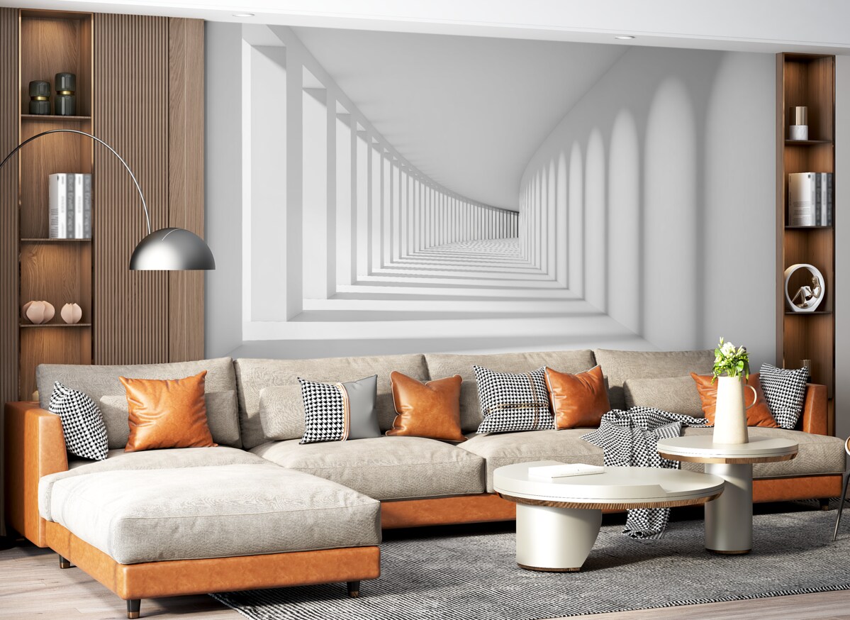 Fototapeta Cienie w korytarzu.