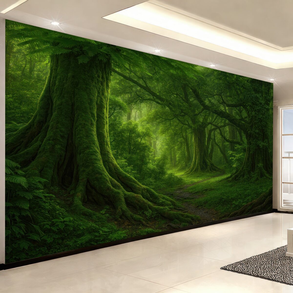 Fototapeta Pradawny las