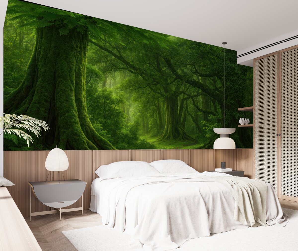 Fototapeta Pradawny las