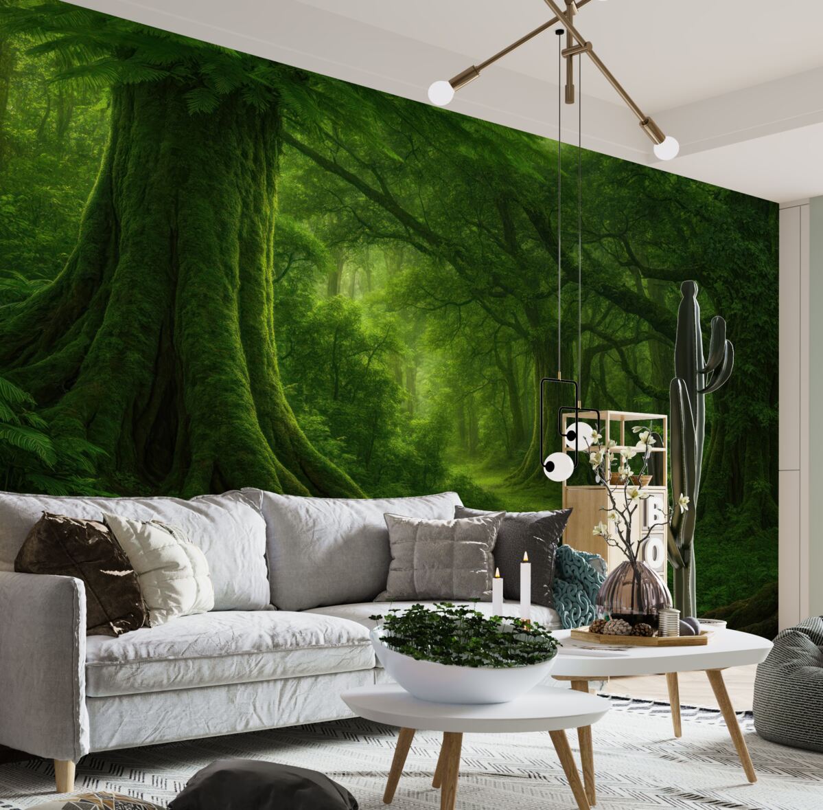 Fototapeta Pradawny las