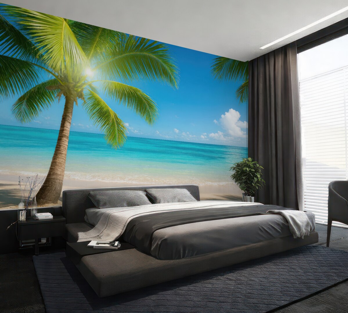 Fototapeta Woda, nieboskłon i obłok.