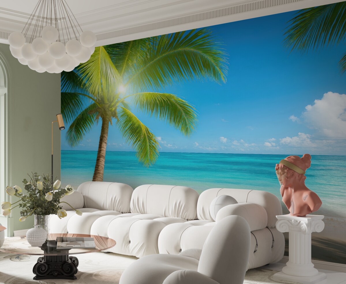 Fototapeta Woda, nieboskłon i obłok.