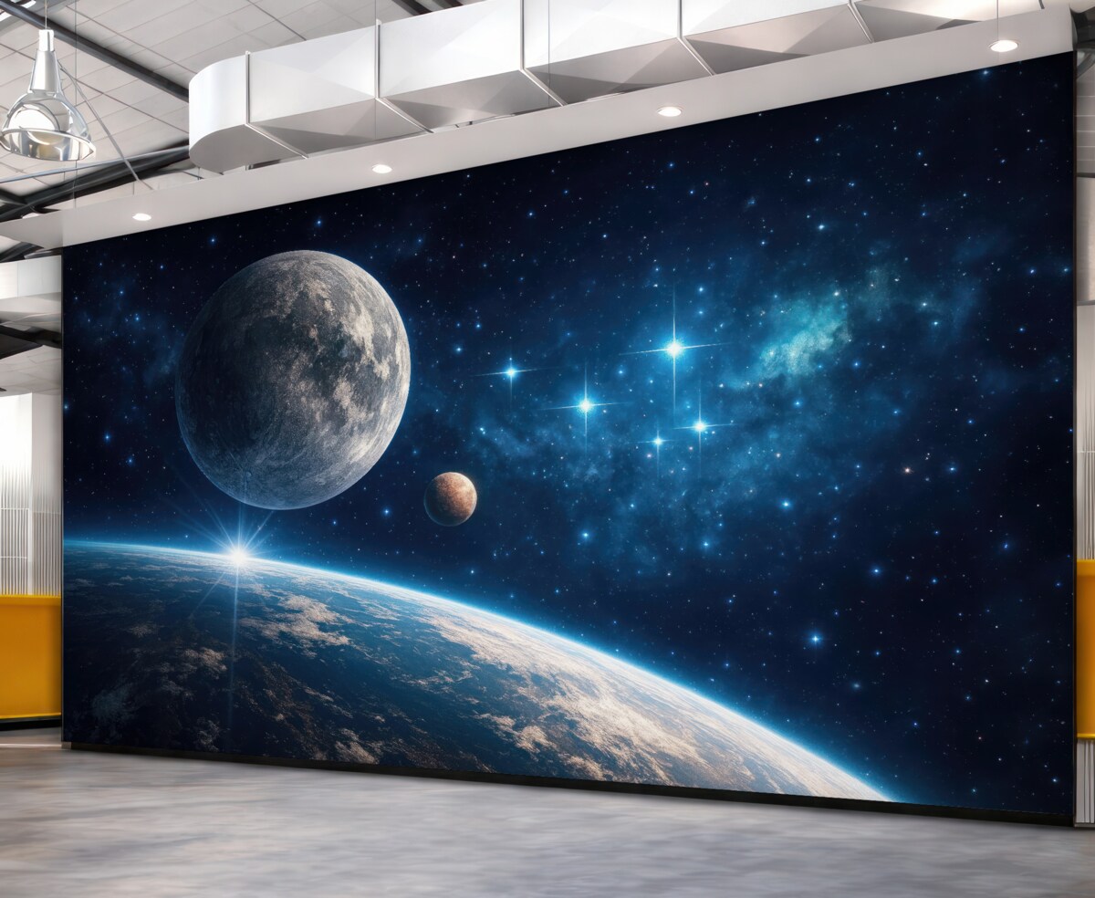 Fototapeta Zanurz się w wszechświat.