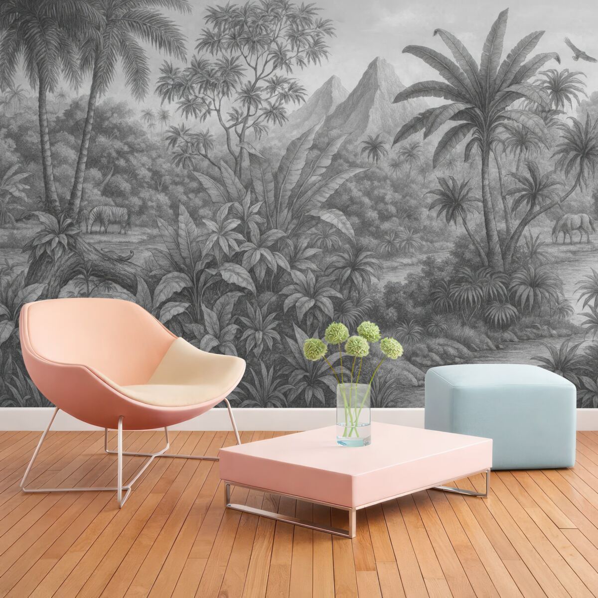 Fototapeta Monochromatyczne tropiki.