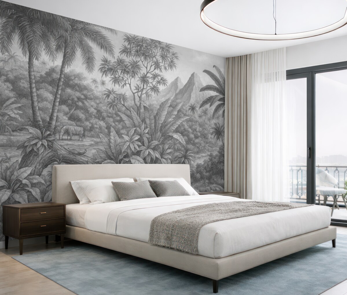 Fototapeta Monochromatyczne tropiki.