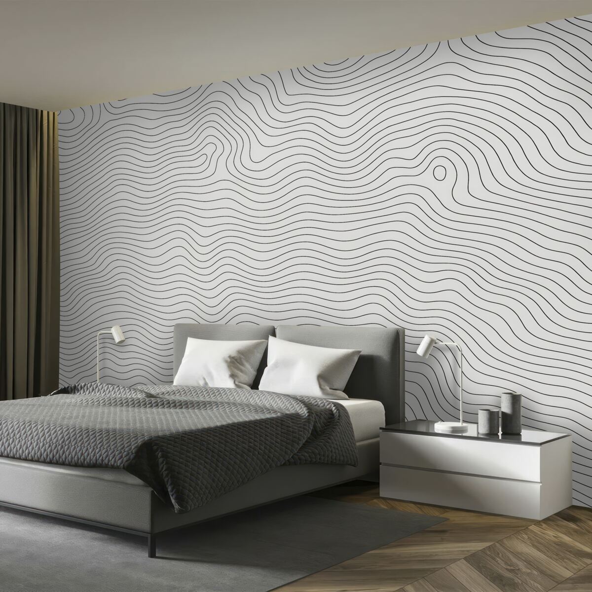 Fototapeta Mapa terenu.