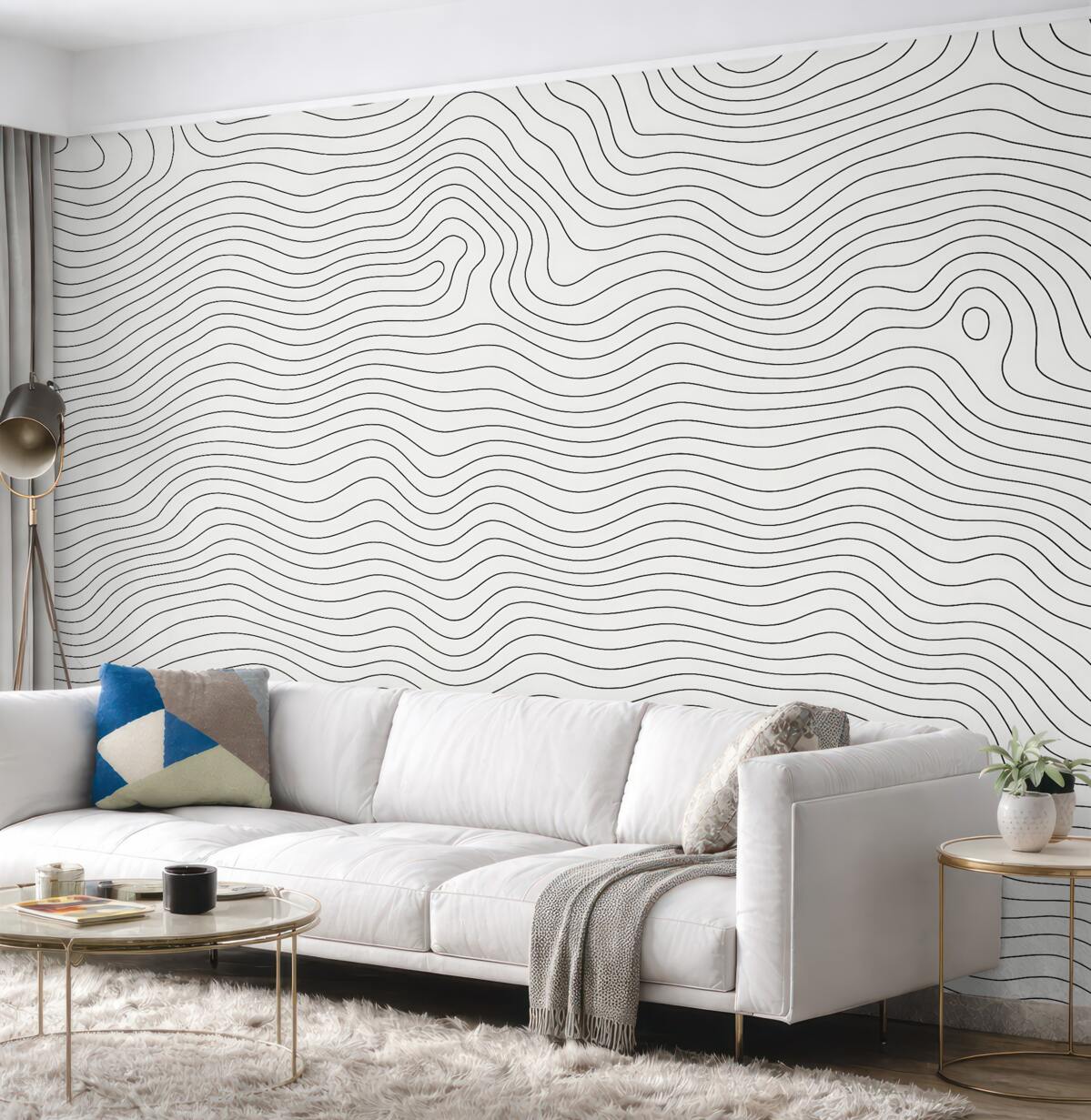 Fototapeta Mapa terenu.