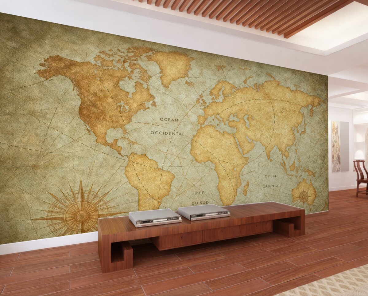 Fototapeta Stylowe liście grunge.