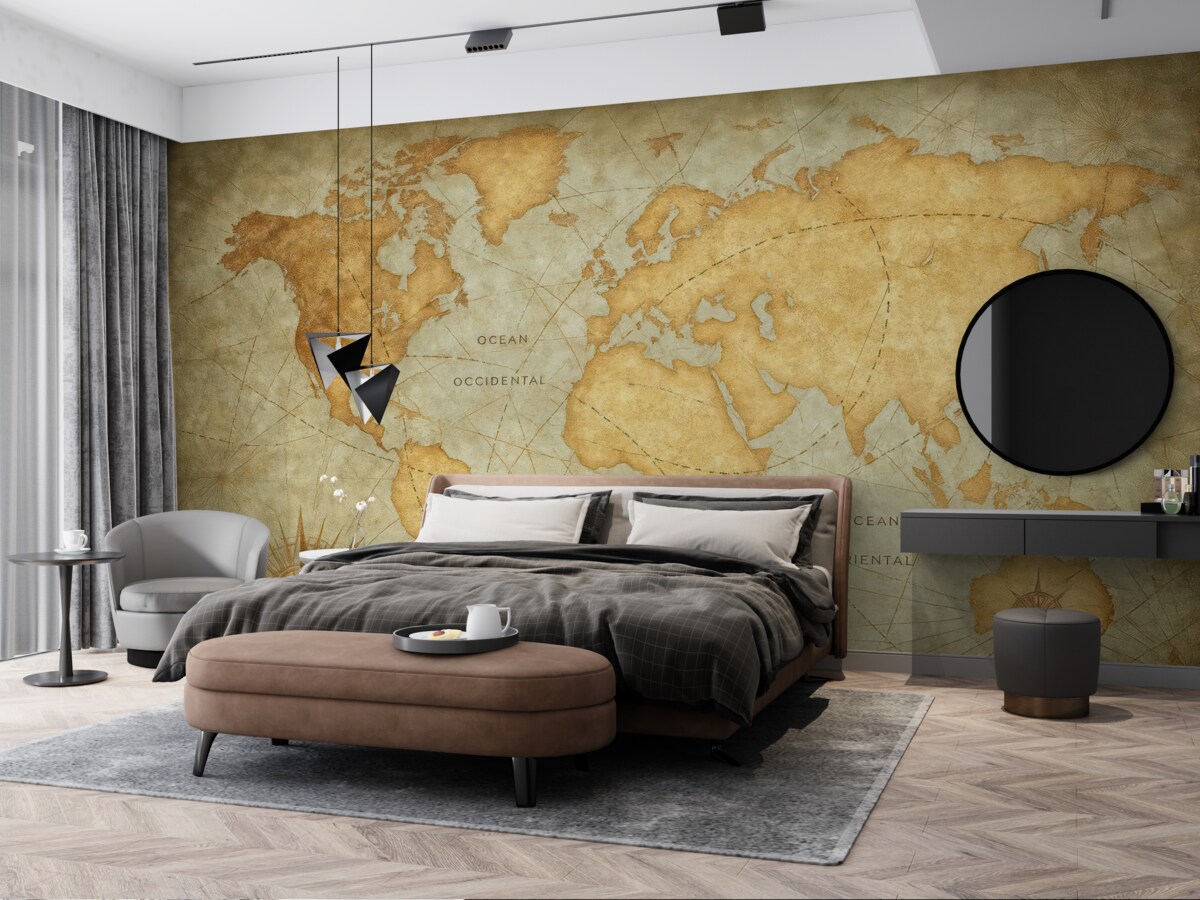 Fototapeta Stylowe liście grunge.